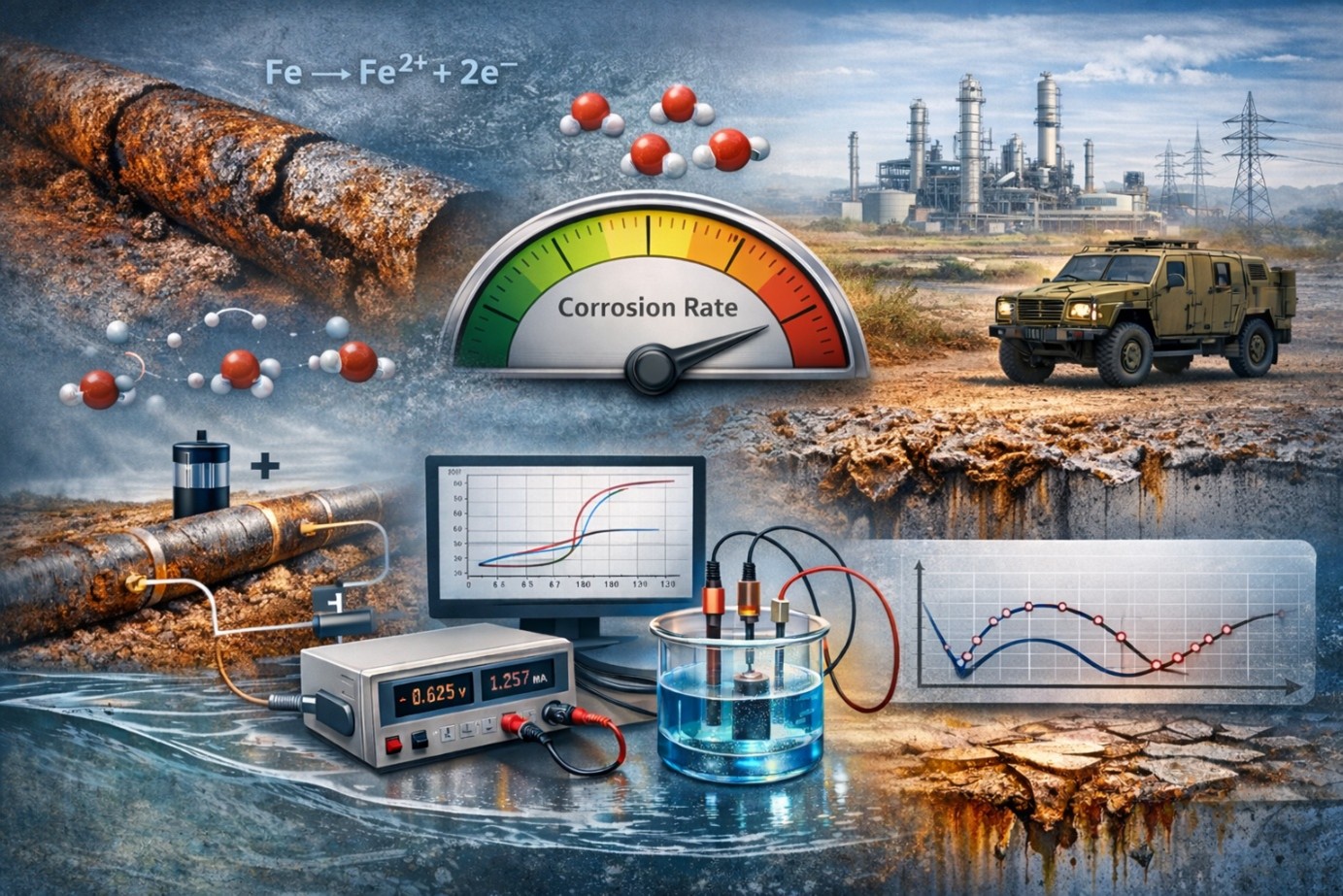 Korozyon Temelleri, Alaşımlarda Korozyon Davranışı ve Elektrokimyasal Analiz Teknikleri Eğitimi
